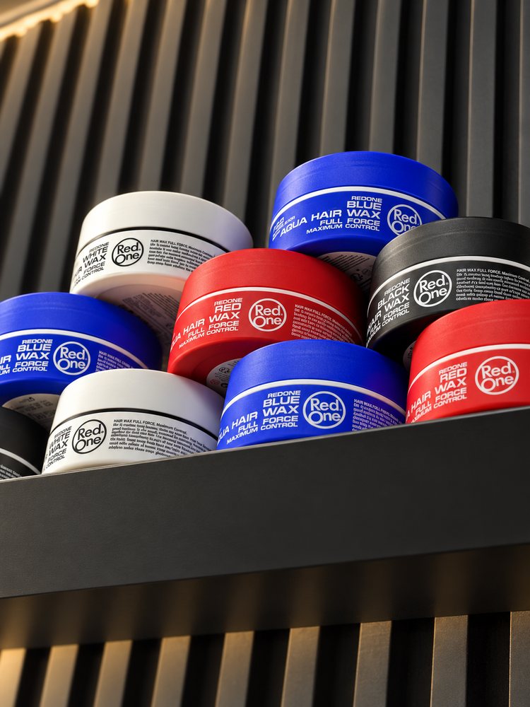 RedOne styling wax on the shelf